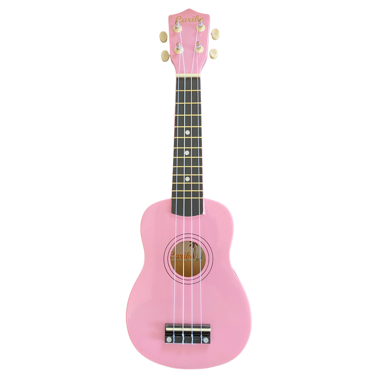 Ukelele Caribe 21 Soprano Rosado-1