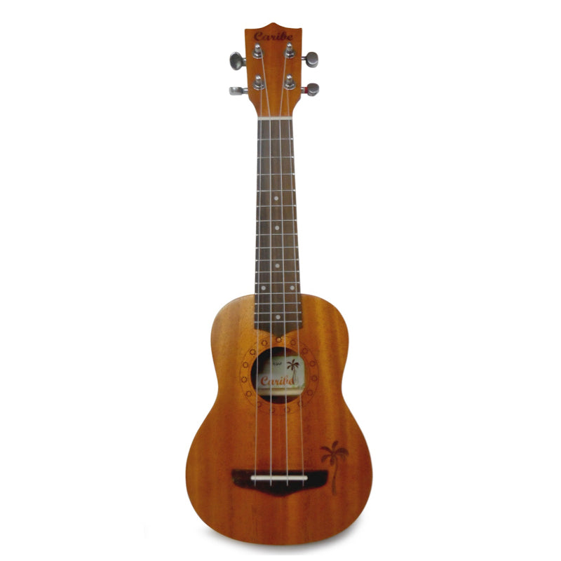 Ukelele Caribe 21 Soprano Natural Alta Gama-2