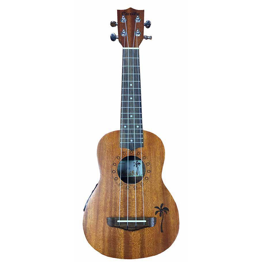 Ukelele Caribe 21 Electro Acústico Natural-2