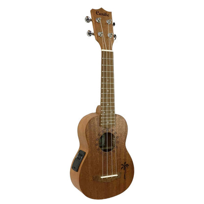 Ukelele Caribe 21 Electro Acústico Natural-1