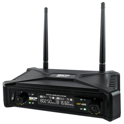Micrófonos SKP UHF-400D 3 en 1 digital-6