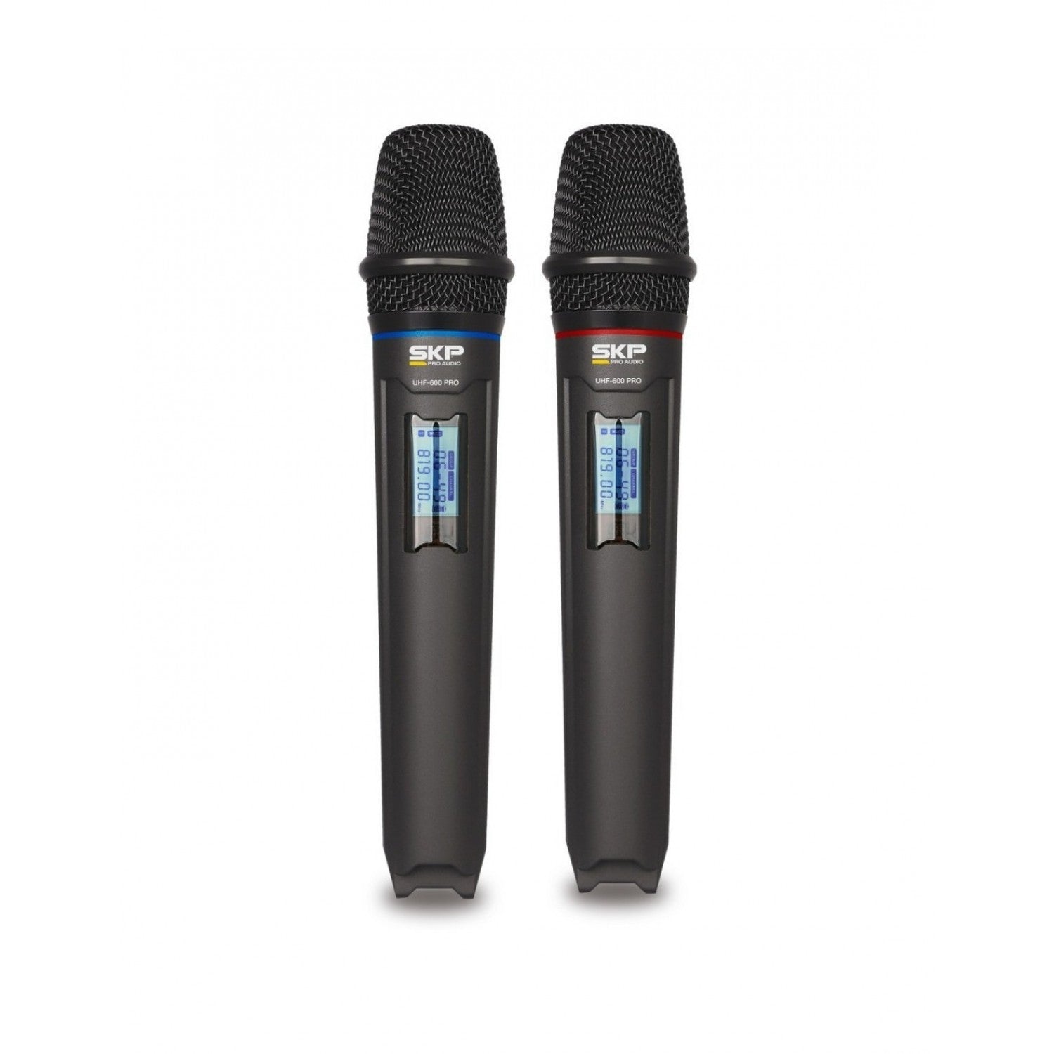 Set de micrófonos SKP UHF-600PRO de 2 canales multifrecuencia digital-2