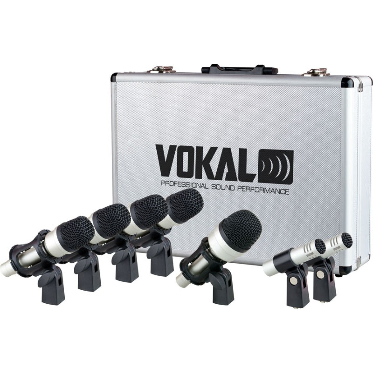 Set de micrófonos VOKAL de 7 piezas para batería-1