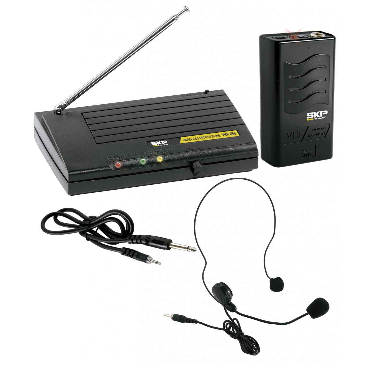 Micrófono SKP VHF de diadema-1