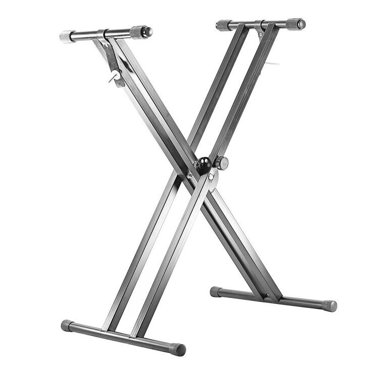 Soporte Goliat de doble barra para teclado-1
