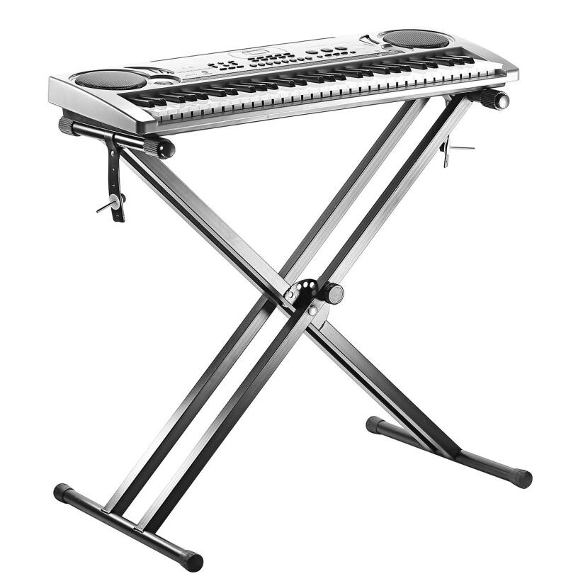 Soporte Goliat de doble barra para teclado-2