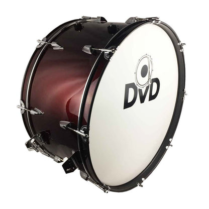 Bombo DVD corinto de 26" con cincho y accesorios