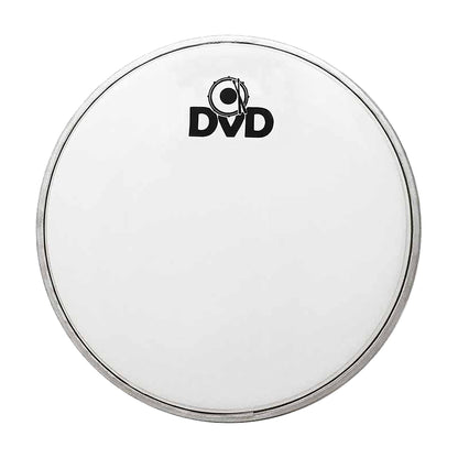 Set de 5 parches DVD blancos para batería de 12" a 22"-2