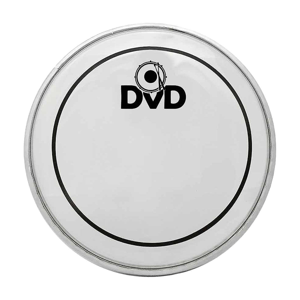 Set de 5 parches DVD de aceite transparentes para batería de 12" a 22"-2