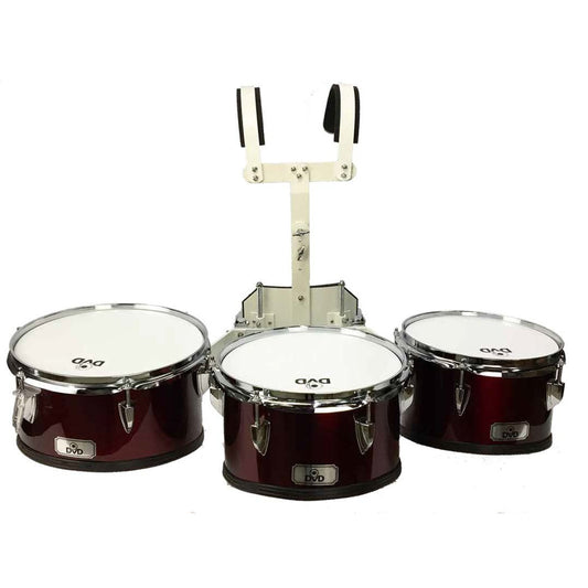 Triple DVD de 10" a 12" vino tinto-1