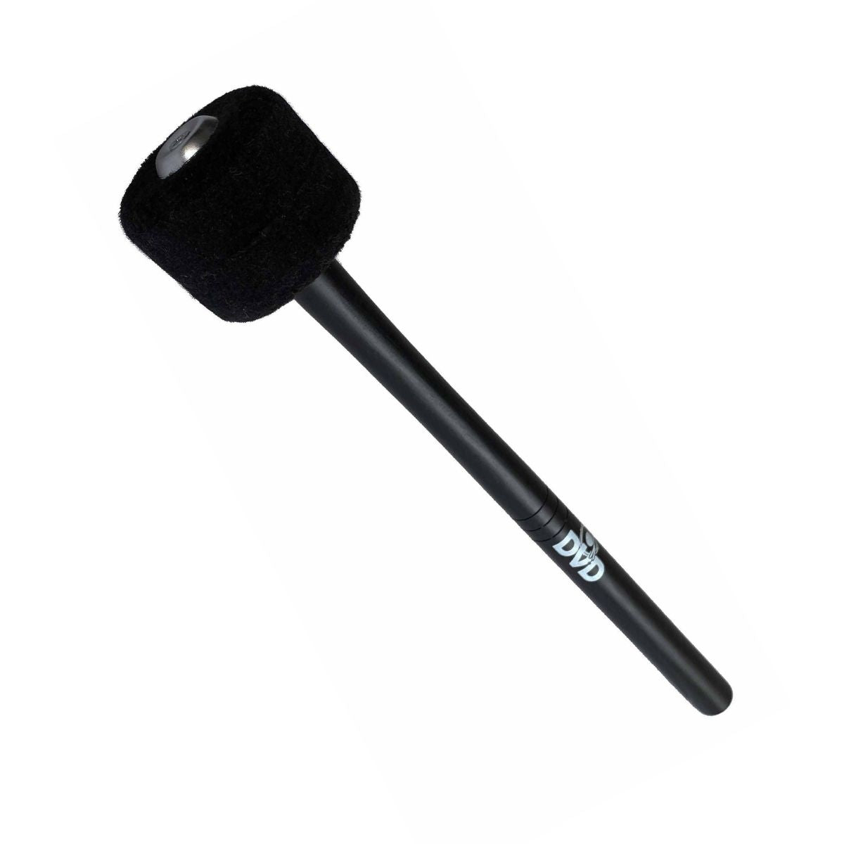 Mazo de madera DVD de cabeza grande para bombo - negro