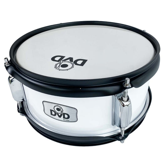 Redoblante DVD de 4 tornillos de 10", blanco