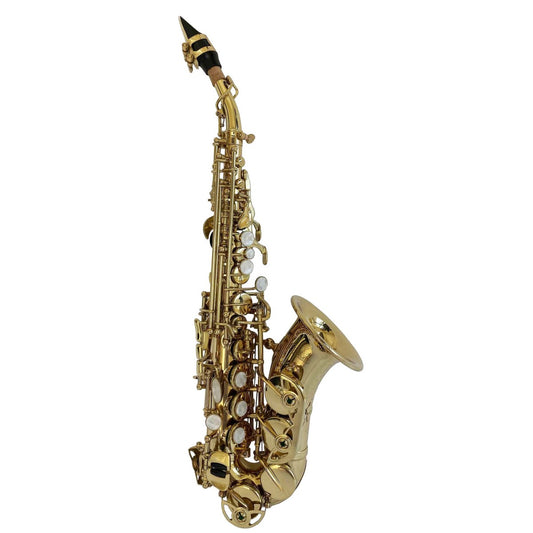 Saxofón Vivaldi Soprano curvado dorado-1