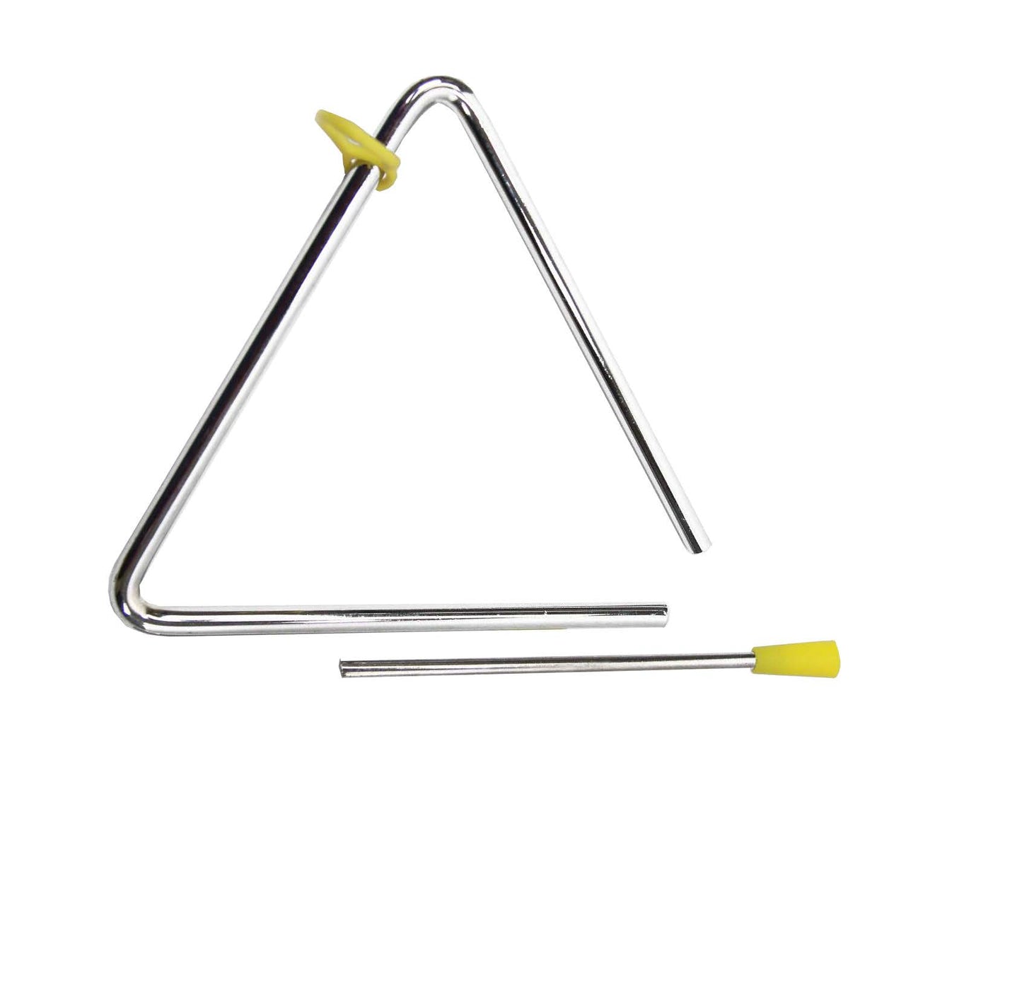 Triángulo con batidor metálico de 8"-1