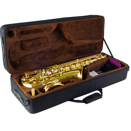 Saxofón Vivaldi Tenor dorado y niquelado con estuche y accesorios-2