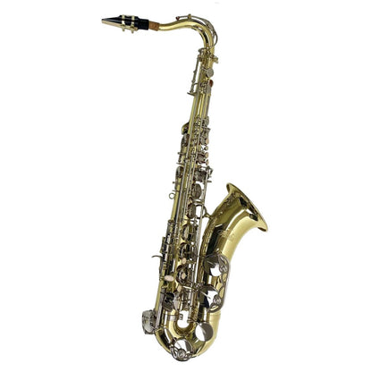 Saxofón Vivaldi Tenor dorado y niquelado con estuche y accesorios-1
