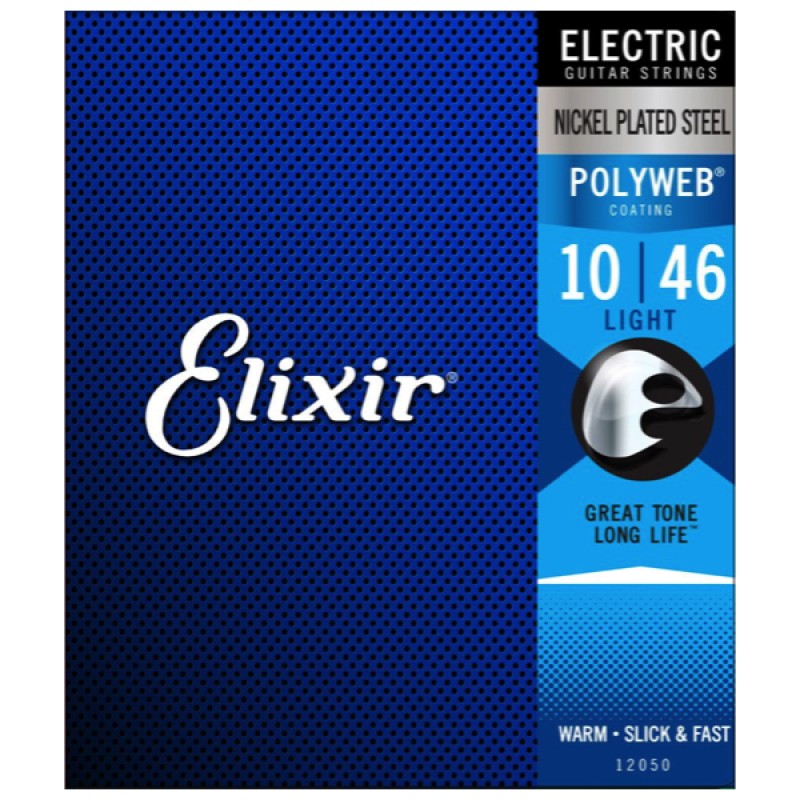 Set de cuerdas Elixir Polyweb para Guitarra Eléctrica, Light .010 - .046