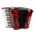 Concertina Bocheli de 25 registros y 16 bajos - rojo