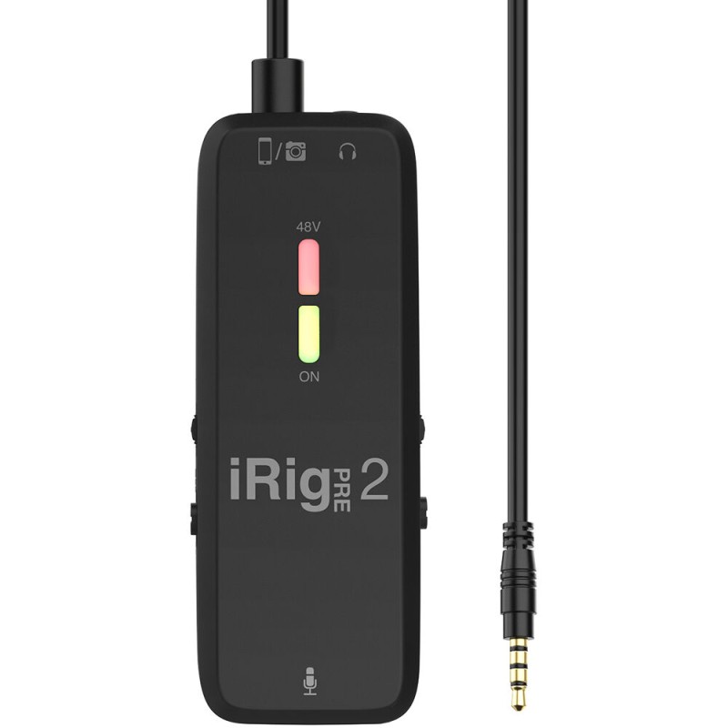 Interfaz móvil para micrófono XLR iRig PRE2