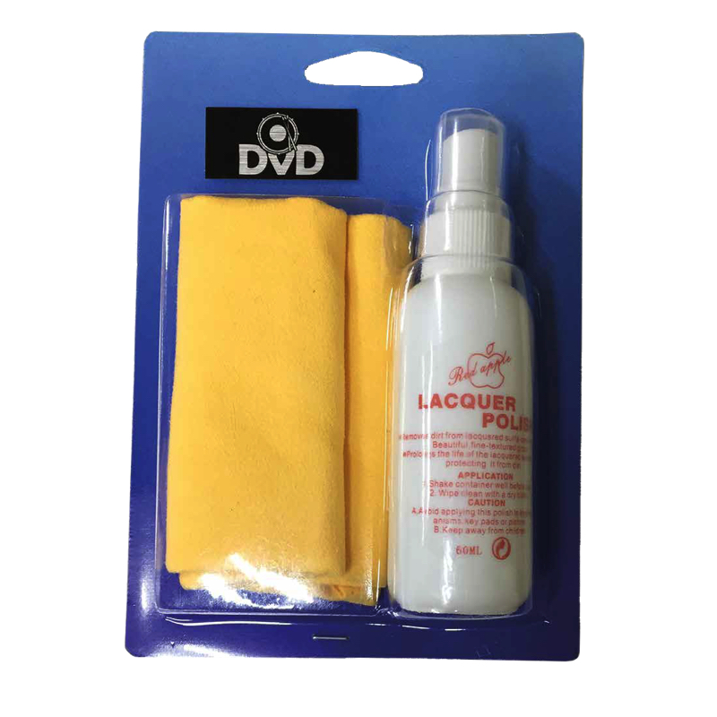 Kit de limpieza DVD para platos de batería
