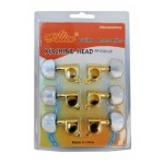 Clavijas para Guitarra Acústica, Alice dorado