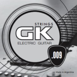 Cuerda #1 GK para Guitarra Eléctrica .009 - Extra Light, 1 pieza