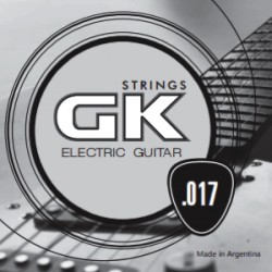 Cuerda #3 GK para Guitarra Eléctrica .017 - Regular, 1 pieza