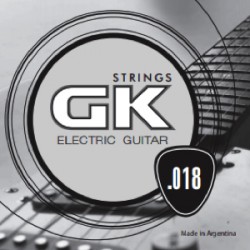 Cuerda #3 GK para Guitarra Eléctrica .018 - Medium, 1 pieza