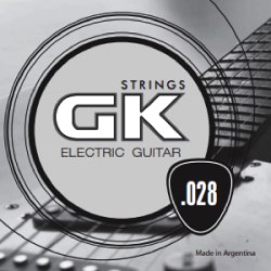 Cuerda #4 GK para Guitarra Eléctrica .028 - Medium, 1 pieza