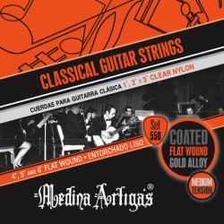 Set de cuerdas Medina Artigas para Guitarra Clásica Flat, Medium Set de cuerdas Medina Artigas para Guitarra Clásica Flat, Medium