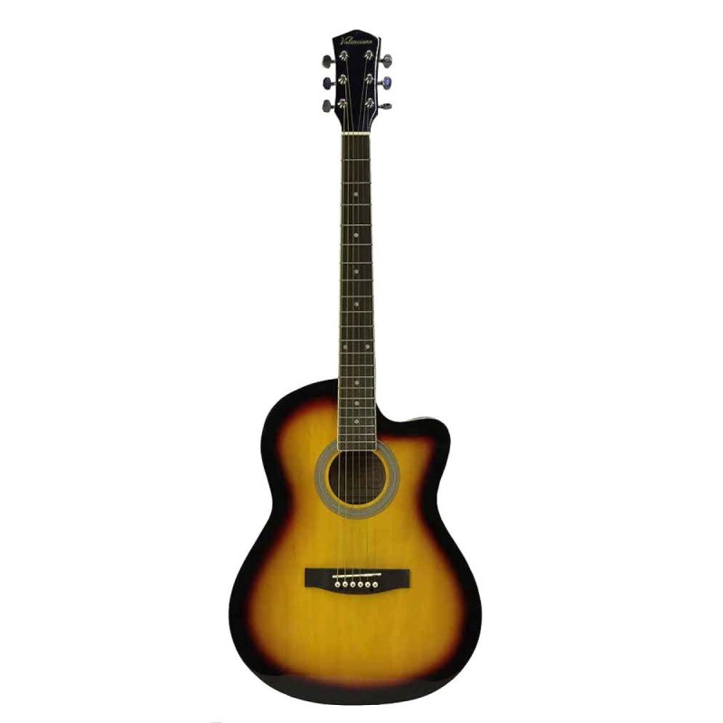 Guitarra acústica Valenciana 39 Marrón y Negro