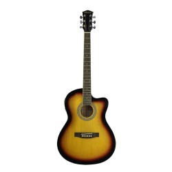 Guitarra Electro Acústica Valenciana 39 Marrón y Negro