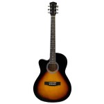 Guitarra Electro Acústica Valenciana 39 Sunburst para zurdos
