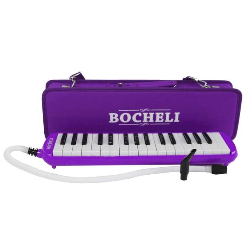Melódica Bocheli púrpura de 32 notas