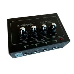 Amplificador de auriculares Audiopipe 4 canales
