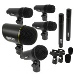Set de micrófonos SKP de 7 piezas para batería