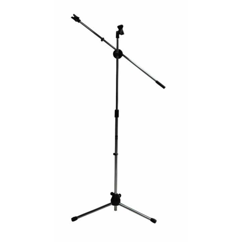 Pedestal Zebra cromado para Micrófono base de trípode