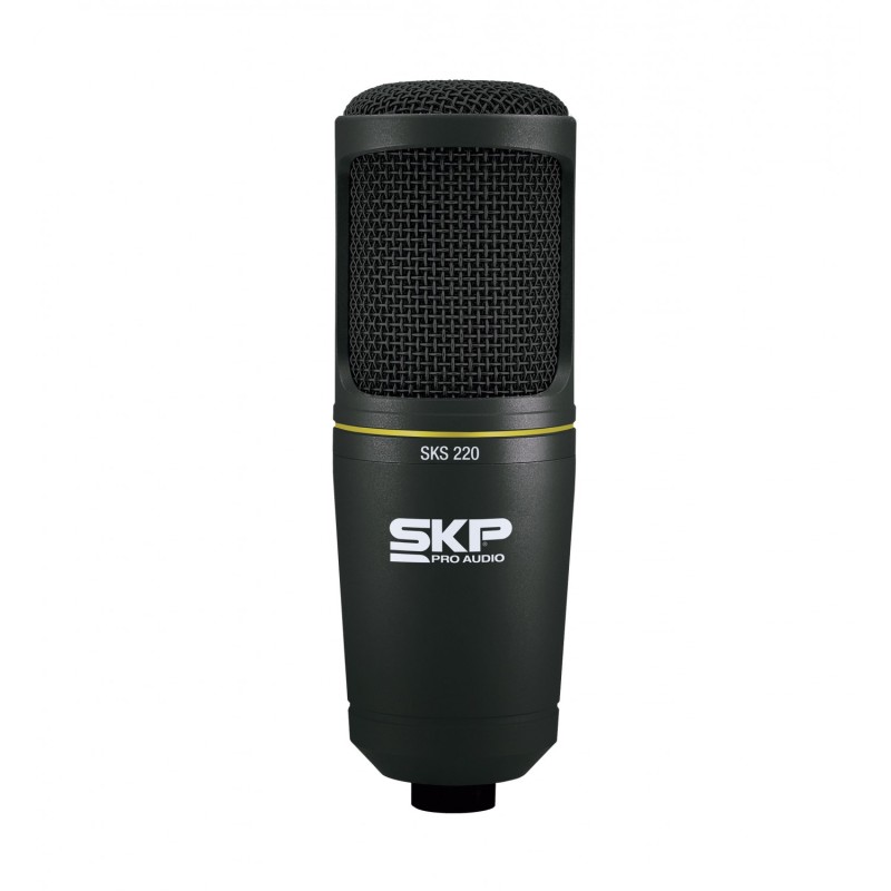 Micrófono condensador real SKP SKS-220 de estudio