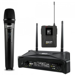 Micrófonos SKP UHF-400D 3 en 1 digital