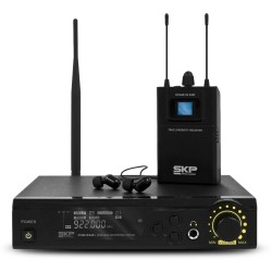 Sistema de monitoreo In-Ear SKP UHF