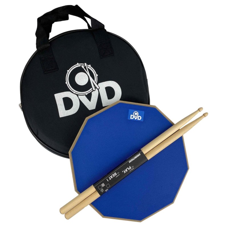 Pad DVD de 10" para práctica con estuche