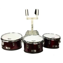 Triple DVD de 10" a 12" vino tinto