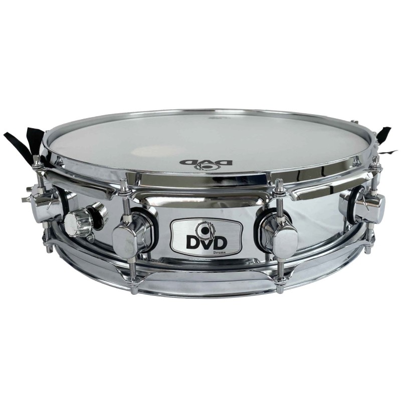 Redoblante piccolo DVD de de 14" x 3.5", cromado