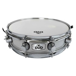Redoblante piccolo DVD de de 14" x 3.5", gris