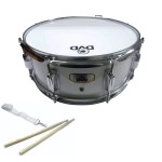 Redoblante DVD de 8 tornillos de 14", blanco