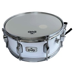 Redoblante DVD de 8 tornillos de 14", blanco