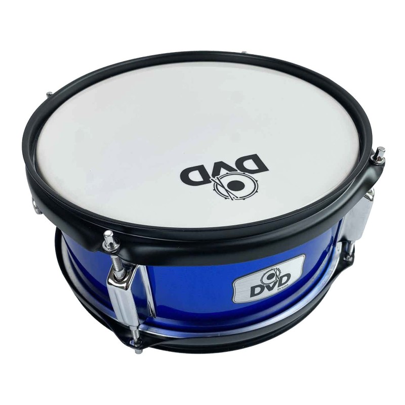 Redoblante DVD de 4 tornillos de 10", azul