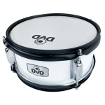 Redoblante DVD de 4 tornillos de 10", blanco
