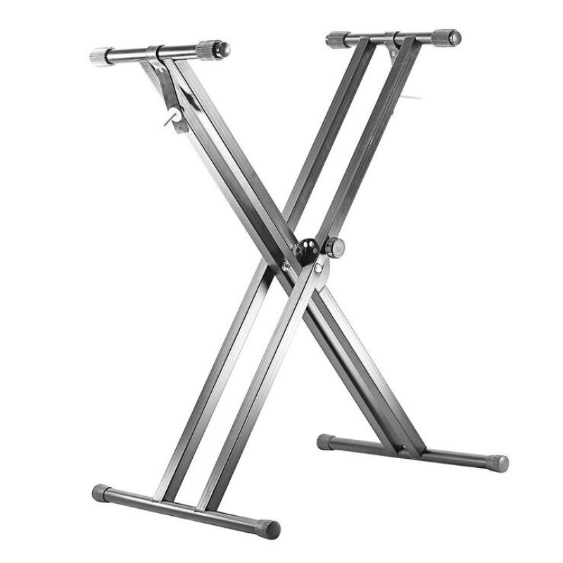 Soporte Goliat de doble barra para teclado