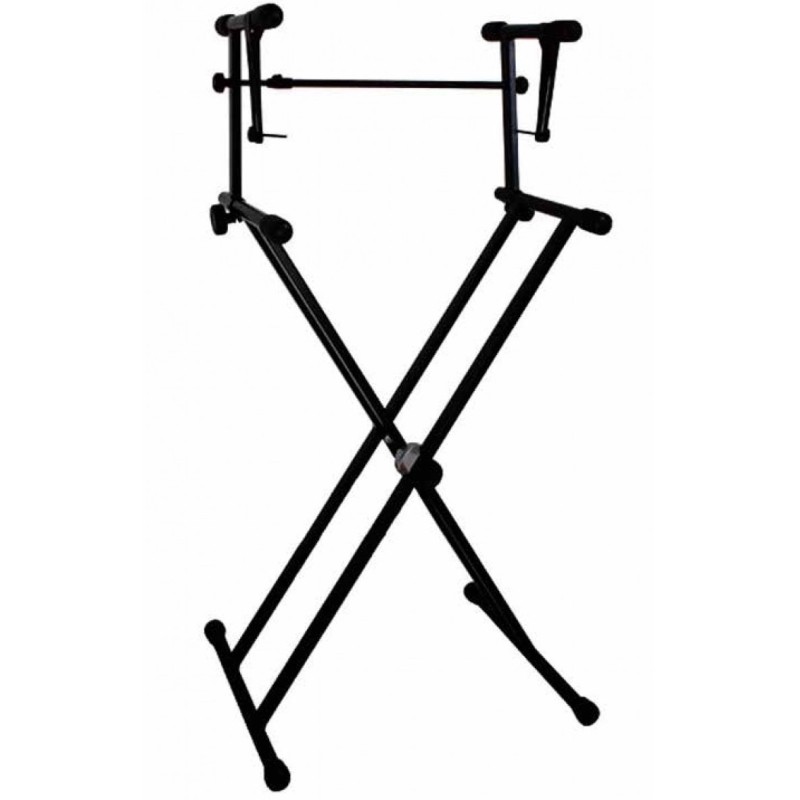 Soporte Goliat doble para teclado de doble barra